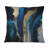 Abstract Geode Waves Gold II - Abstract Printed Throw Pillow-131425994