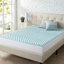 Surmatelas en mousse viscoélastique imprégnée de gel alvéolée Zinus-108737697-23156359