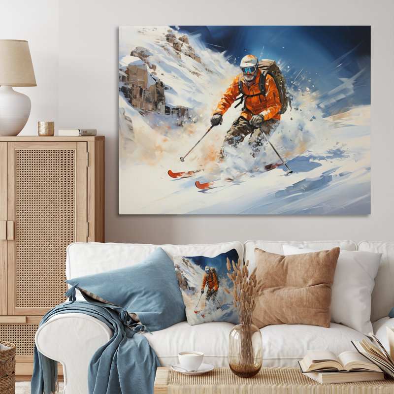 Canada Whistler Adventure IV - reproduction sur toile, H 24 po x l 32 po x P 1 po, Toile tendue