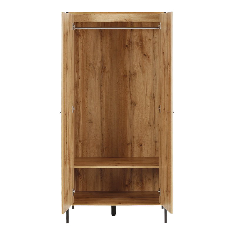 Bremond Block 2 Door Wardrobe