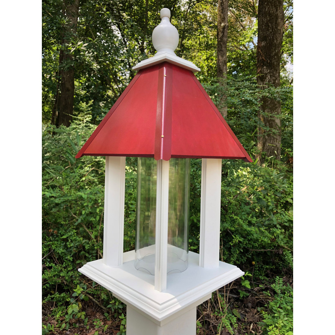 Krawczyk Pole Tube Bird Feeder Arlmont & Co.