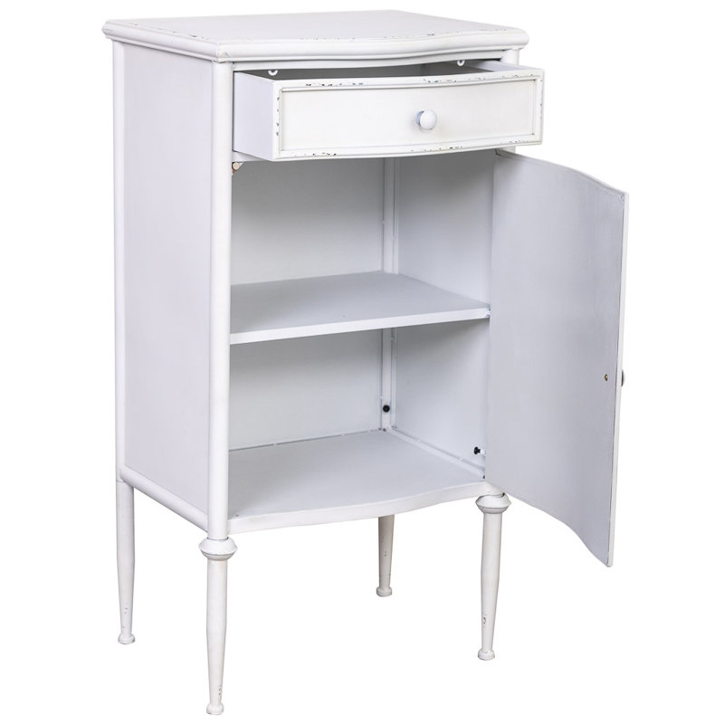 Emerence 46.5cm W Manufactured Wood Bedside Table
