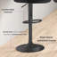 Idlewood Swivel Upholstered Adjustable Height Bar Stool-990023432-990023433