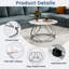 Pedestal Coffee Table-1914390849-1914390852