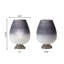 Lampe d'appoint ombrée 12,25 "noire / grise / blanche Morgan