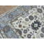 Tapis oriental noué à la main ivoire Oushak