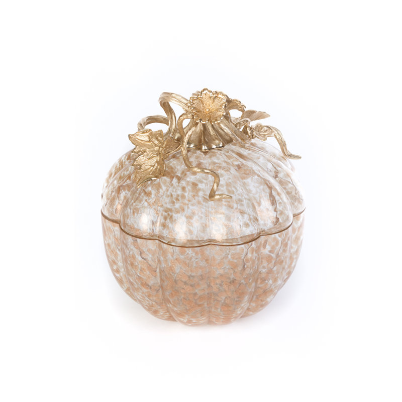 Erin Leaf & Vine Gilded Large Glass Jar