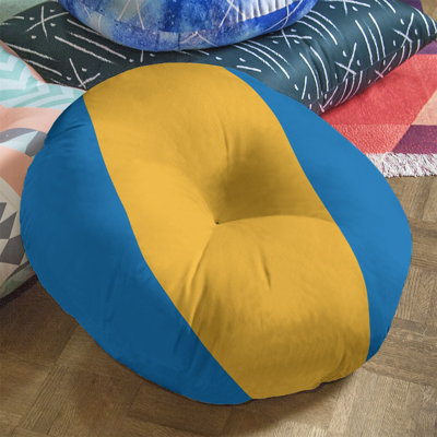 Striped Reversible Throw Pillow