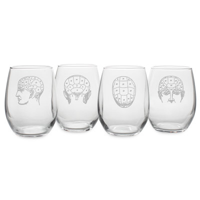 Ensemble de verres à vin sans pied 21 oz 4 pièces Sedlak