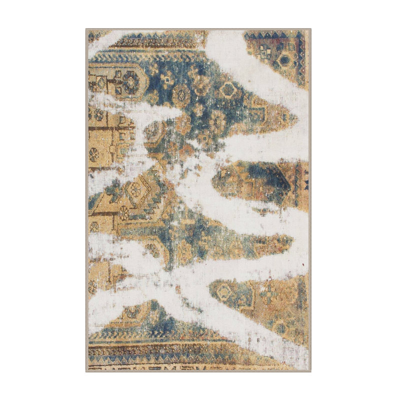 Tapis abstrait moderne 1249, Rectangle 3 pi x 5 pi