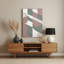 «Abstract Shapes 24», art mural en métal brun-1972432973