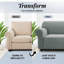 Jacquard Pattern Stretchable Spandex Sofa Slipcover - Stylish Sofa Protector-556632232-556632233
