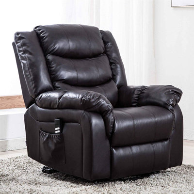 Seattle Bonded Leather Dual Motor Rise Recliner