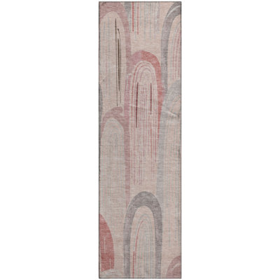 Premium Machine Washable Harjo AMF1588 Geometric Rug