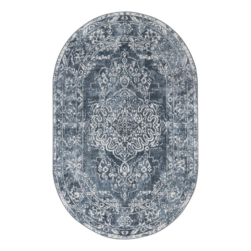 Boylan Oriental Indoor Rug, Oval 5'3" x 8'