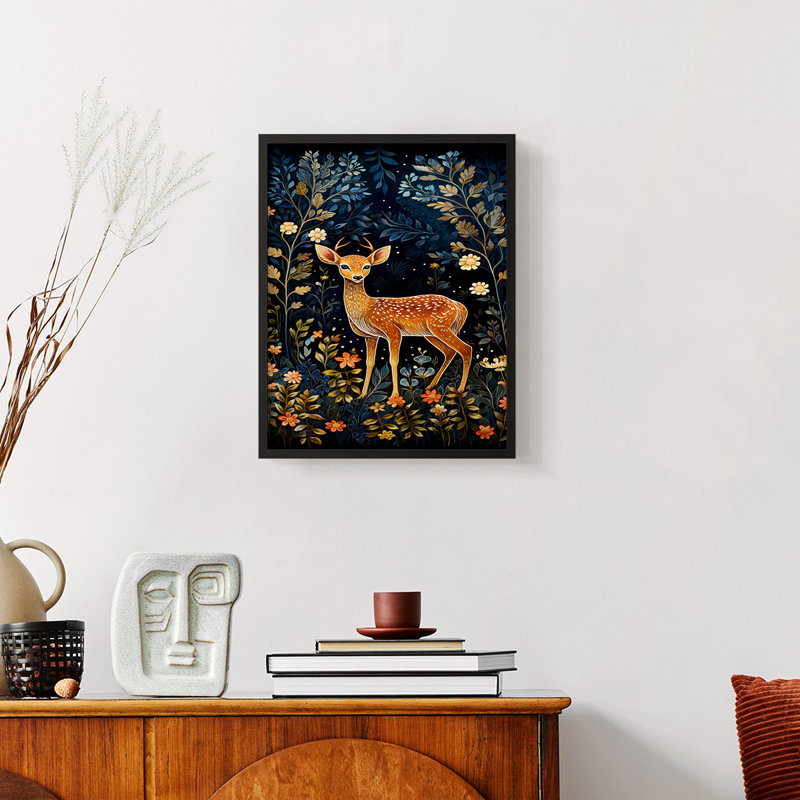 "ANIMALS Series CDLxxviii" par J Paul, Noir, noir, noir, noir, H 21 po x l 17 po