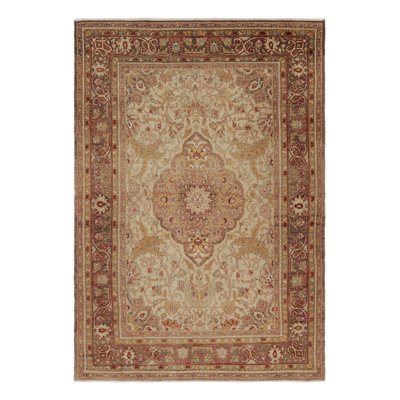 One-of-a-Kind 4'6x6'8 Hand Knotted Area Rug