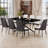 Adlei 8 - Person Glass Top Four Leg Dining Set