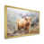 Gold Single Picture Framed