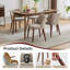 Side Chair in Brown
