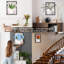 Vase mural 3D en bois