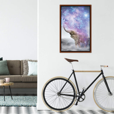 «Elephant - Dust Galaxy» par Soaring Anchor Designs - impression d'art graphique