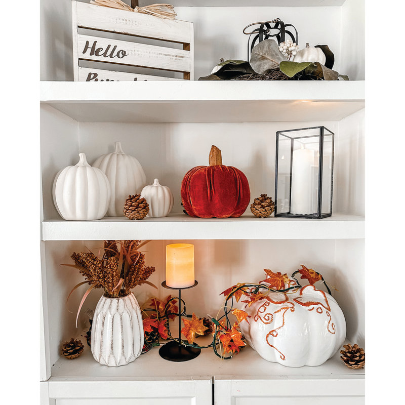 7.1'' H Glass Tabletop Candle Accessories