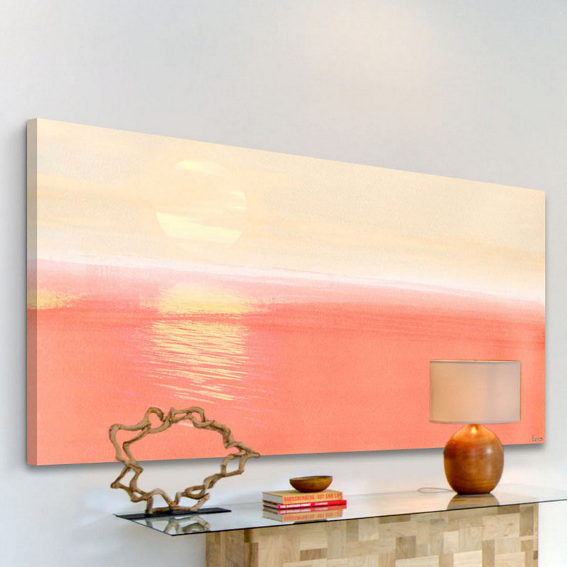 1 Piece Wrapped Canvas Wall Art, 30cm H x 61cm W
