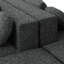 Canapé modulaire en tissu Boucle-1133625381