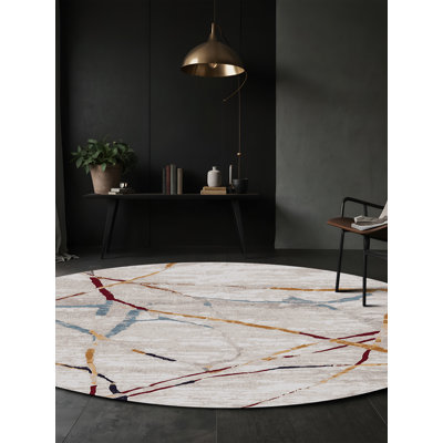 Tapis beige lavable à la machine