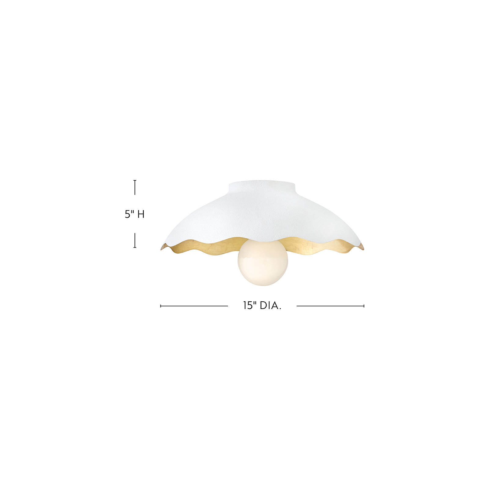 Darla Floral Flush Mount Ceiling Light