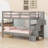 Bunk Bed With Storage Stairway And Guard Rail-2109133765