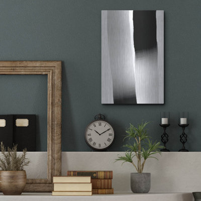 ' Black Armony 2' by Cesare Bellassai Metal Wall Art, 12" x 16"