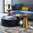 Modholic Anna Side Table, Gold - Gold-461428648