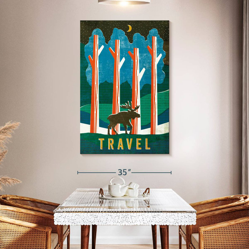 Tergel Big Sky V, 51" H x 34" W