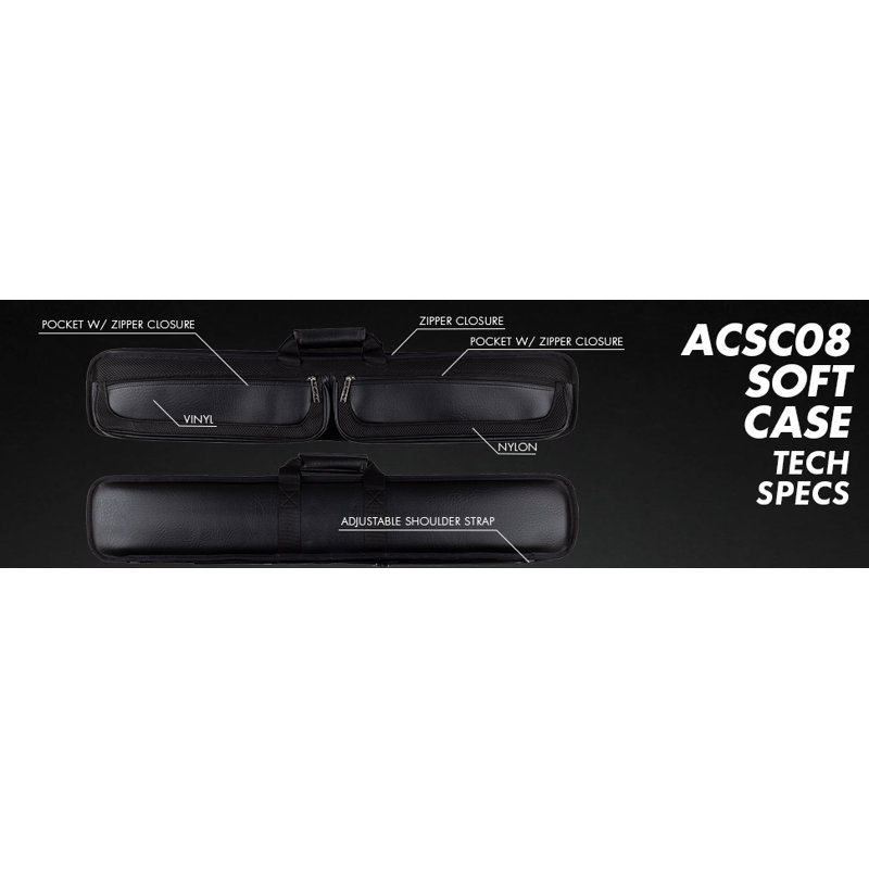Action 4x8 Soft Cue Case