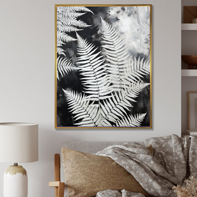 «White Ferns Serene Retreat» sur toile
