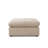 Slipcovered Upholstered Modular Sofa With Ottoman-112680361-110374988