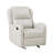 Faux Leather Upholstery Glider Reclining Chair 1Pc Living Room Furniture Comfort Seating Gentle Motion-78968231