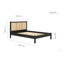 Noemi Kingsize (5') Panel Bed-87499055-87499054