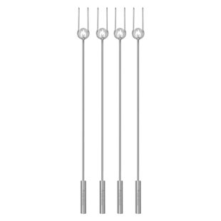 36'' x 2'' Stainless Steel Fire Pit Tool (Set of 4)