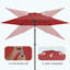 Parasol de marché inclinable 90 'Amaral-213007556
