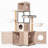 63" Multi-Functional Cat Tree with Litter Box