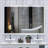 72X32 Inch Oversized LED Bathroom Mirror Wall Mounted Mirror With 3 Color Modes Aluminum Frame Wall Mirror Large Full Length Mirror With Lights Lighted Full Body Mirror For Bedroom Living Room
