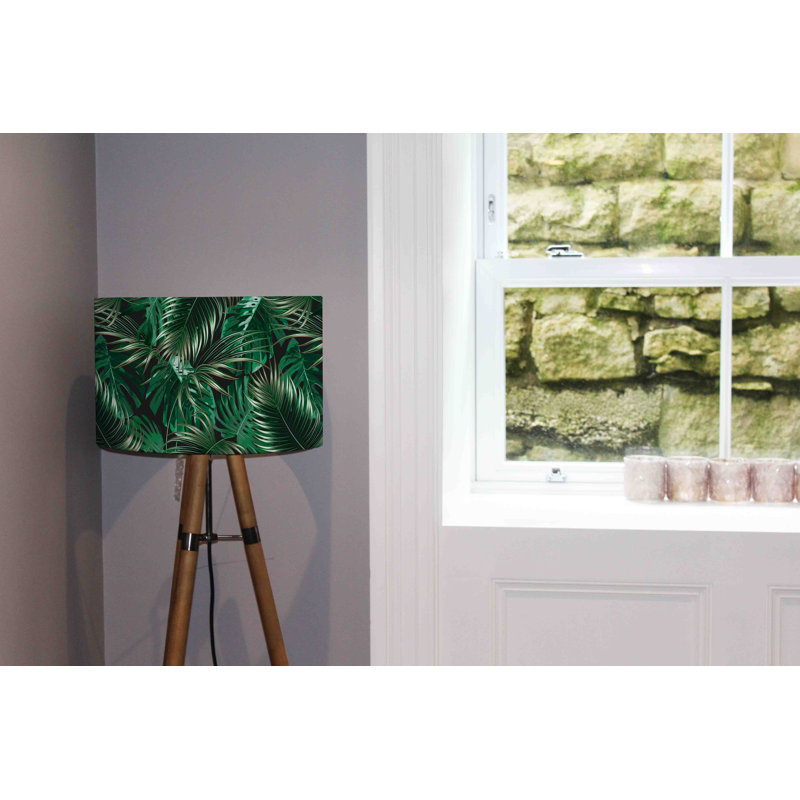 Cotton Drum Lamp Shade ( Uno ), 25cm H x 40cm W x 40cm D