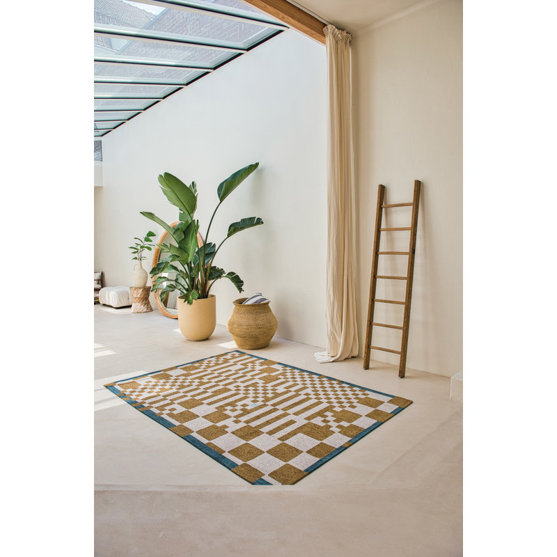 Gingham Area Rug, Rectangle 170 x 240cm