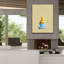 «Duckling In Blue Cup» par Svetlana Aleynikova, art mural sur toile-175862761