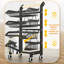 Chariot utilitaire avec roues H 35,59 po x l 17,01 po