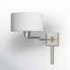 Kevyn Single Light Steel Dimmable Swing Arm Sconce