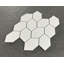 Carreau de mosaïque de porcelaine fantaisie 3 po x 5 po (ensemble de 15)